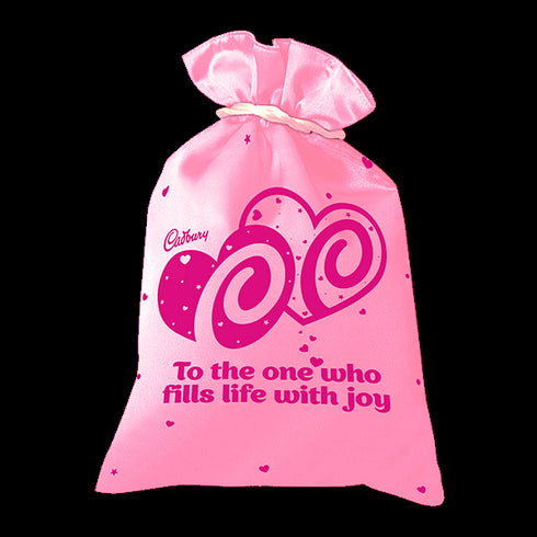 Cadbury Personalised Valentines Satin Potli