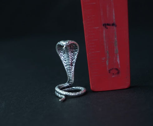 Pure Silver Antique Snake Idol 7.21g By Mahita Collections