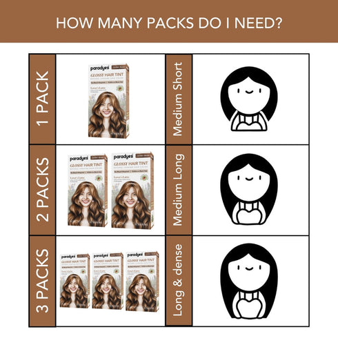 Paradyes Lover's Latte Glossy Hair Tint