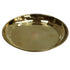 Brass Round Puja Plate Pack of 2