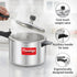 Prestige Nakshatra Plus Svachh Aluminium Spillage Control Pressure Cooker 5 L Silver