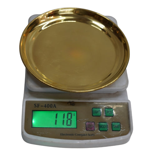 Brass Pooja Thali Plate