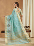 Vasthrlay Multi Embroidered Unstitched Saree