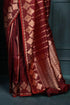 Vasthrlay Maroon Kanjivaram Saree