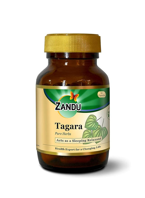 Zandu Tagara Pure Herbs Capsules