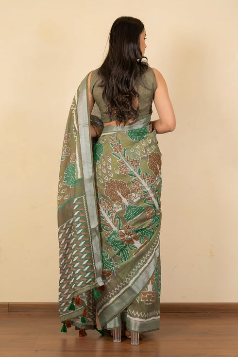 Vasthrlay Fashion Kalamkari Printed Ethnic Wear