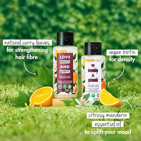 Love Beauty And Planet Curry Leaves and Biotin Shampoo