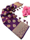 Vasthrlay Kanjivaram Banarasi Lavendar