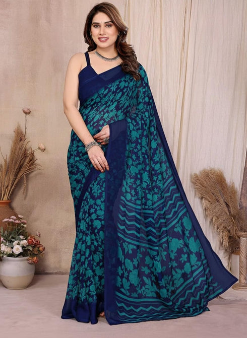 Vasthrlay Georgette Traditional Ethinic Az Ys Vaidika Ethnic Wear