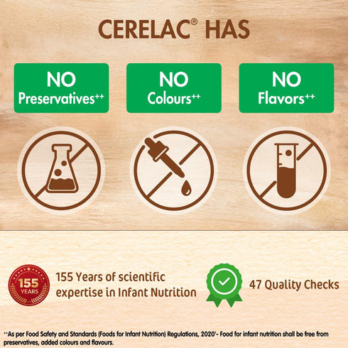 CERELAC Baby Food Cereal | 5 Grains & Fruits