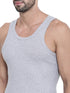 Dixcy Scott Cotton Rib Fabric Multi-Color Scoop Neck Sleeveless Men's Vests - Pack of 5 (#Victor-Derby-80 CM) (Color May Vary)
