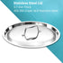 Hawkins Pro 22 cm Frying Pan Triply Stainless Steel Fry Pan