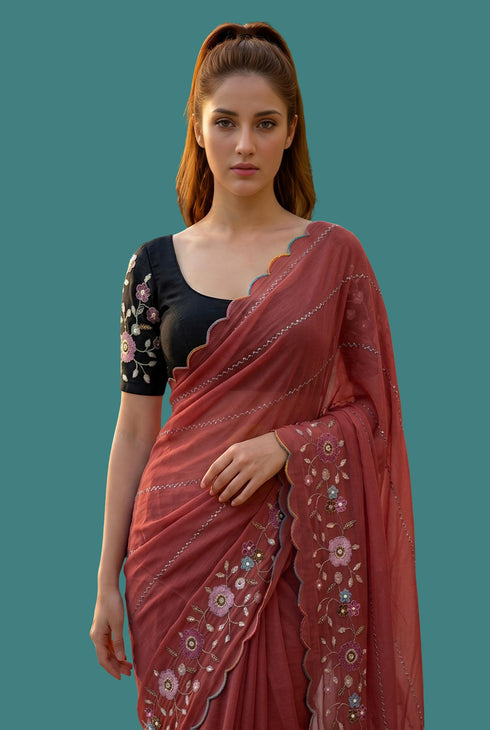 Vasthrlay Unstitched Saree