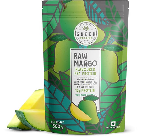 Green Protein Pea Protein Isolate Powder | Vegan Plant Protein Pouch