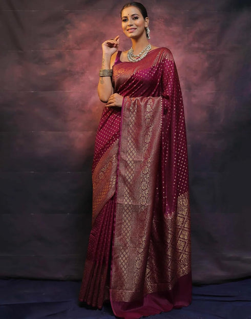 Vasthrlay Banarasi Kanjivaram Unstitched Teal Saree
