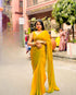 Vasthrlay Boarder Unstitched Chhaavab Mustard Free Ethnic Wear
