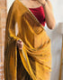 VasthrlayBoarder Unstitched Chhaava Mustardd Mustard Free Ethnic Wear