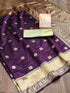 Vasthrlay Purple Kanjivaram Saree