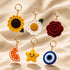 Handmade Crochet Keychain Set of 6