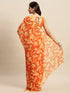 Vasthrlay Chiffon Printed Unstitched Rani Saree