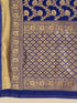 Vasthrlay Red Banarasi Traditional Unstitched Saree