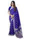Vasthrlay Banarasi Jacquard Unstitched Yellow Saree