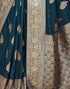 Vasthrlay Banarasi Kanjivaram Unstitched Pink Saree