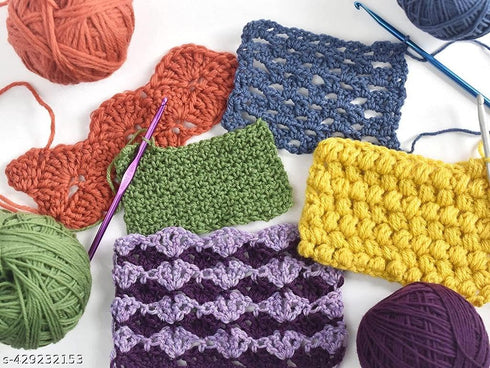 Complete Crochet Kit for Beginners Adults & Kids, All-in-One Crochet Starter Kit with 6