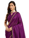 Vasthrlay Purple Decorative Unstitched Saree