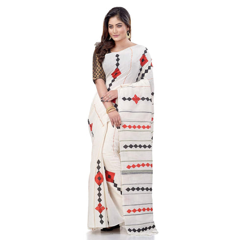 Vasthrlay Db Bidesh `s Handloom Jamdani