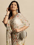 Vasthrlay Chiffon Printed Pink Saree