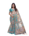 Vasthrlay Handloom Cotton Tassels Saree