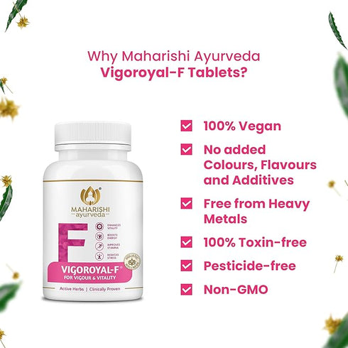 Maharishi Ayurveda Vigoroyal-F Tablet