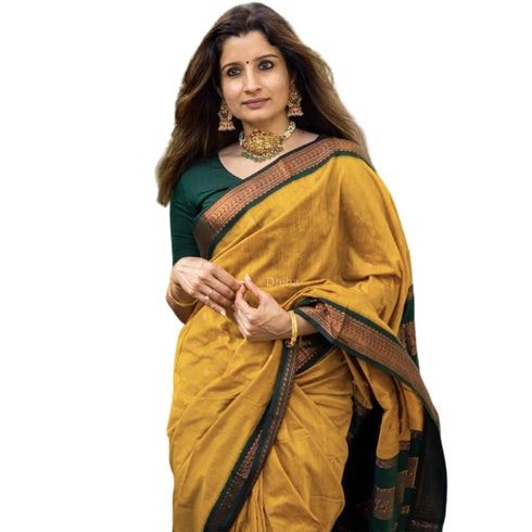 Vasthrlay Kanjivaram Tassels Saree