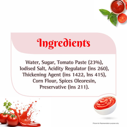 Suruchi Tomoto Ketchup 425g Pure & Natural Red Tomato