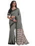 Vasthrlay Weaving Printed Unstitched Dusty Pink Saree