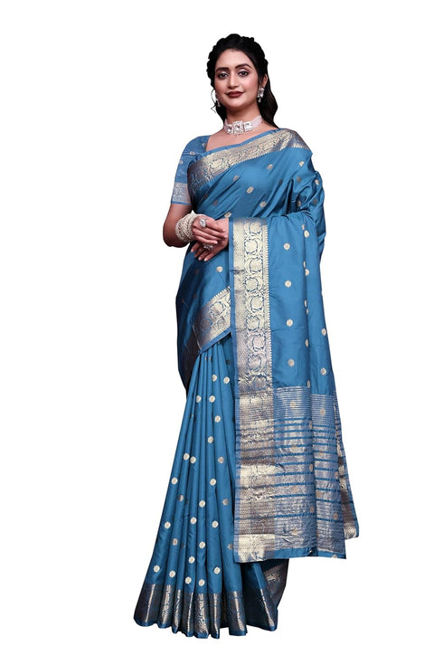 Vasthrlay Jacquard Traditional Indian Mahendi