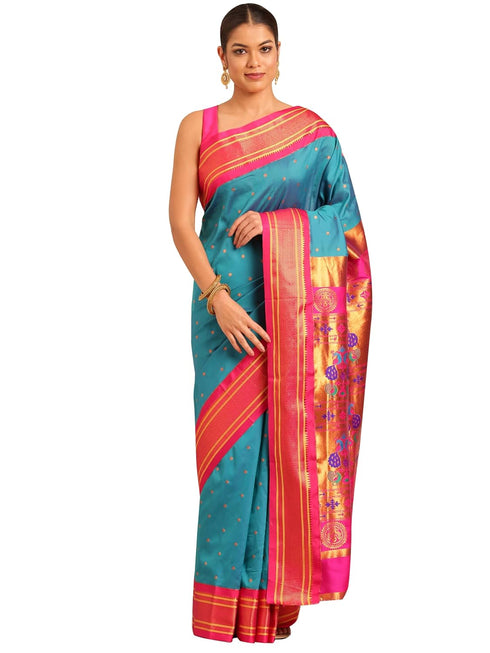 Vasthrlay Paithani Bottle Saree