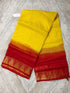 Vasthrlay Nr Handloom Bhagalpuri Running Green Orange