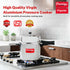 Prestige Popular Virgin Aluminium Precision Weight Valve Pressure Cooker 12 L Silver