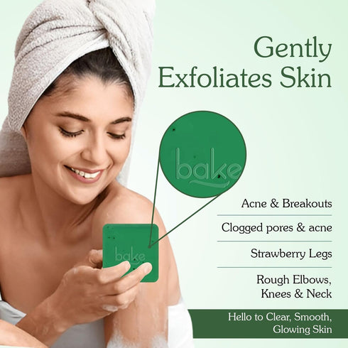 Bake 10% Aha + 1% Bha Scrub Treatment Soap