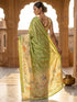 Vasthrlay Banglori Printed Dusty Saree