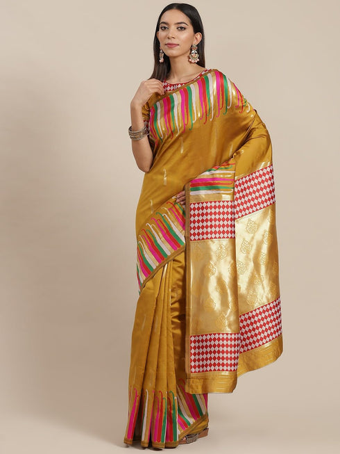Vasthrlay Banarasi Weaving Saree