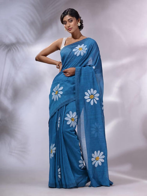 Vasthrlay Georgette Unstitched Saree Az Ys Genda Fool