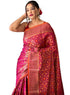 Vasthrlay Women's Patola Designer Unstitched Saree