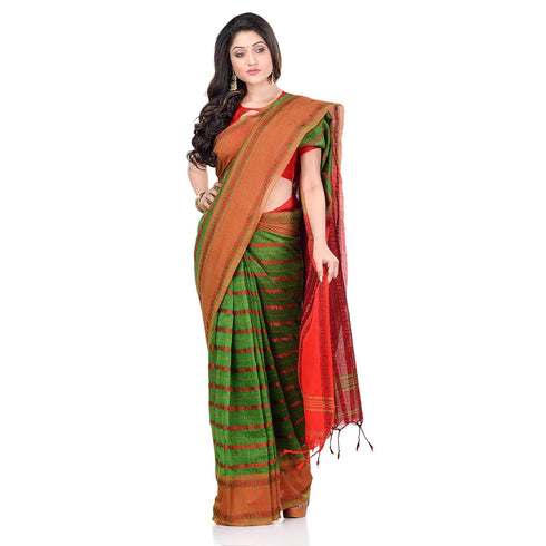 Vasthrlay Bengal Cotton Traditional Bengamuri Handloom