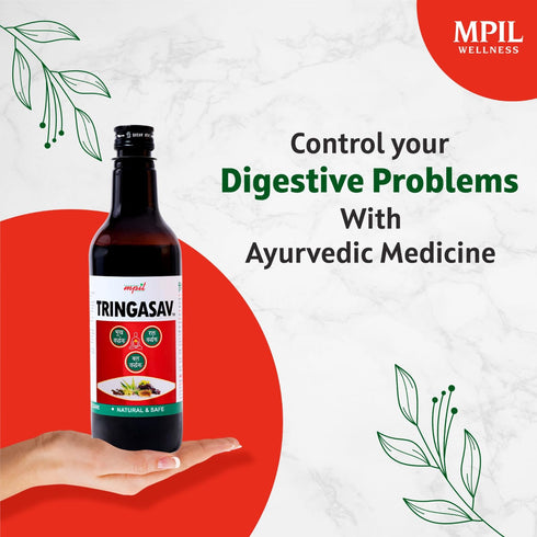MPIL Tringasav Digestive Tonic Natural Appetiser Ayurvedic Tonic for
