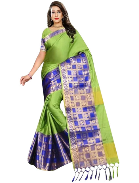 Vasthrlay Banarasi Freesize Ethnic Wear