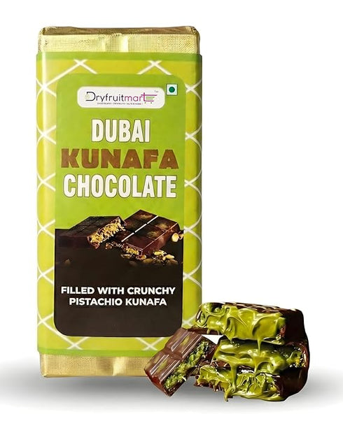Dryfruit Mart Dubai Kunafa Chocolate Bar