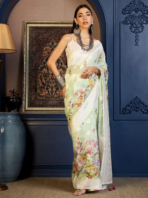 Vasthrlay Printed Unstitched Jt Ethnic Wear